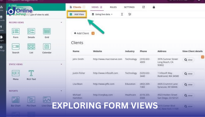 Lesson 13: Exploring Form Views